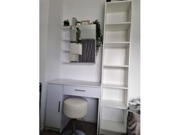 Boekenkast wit Smal en hoog Billy Ikea