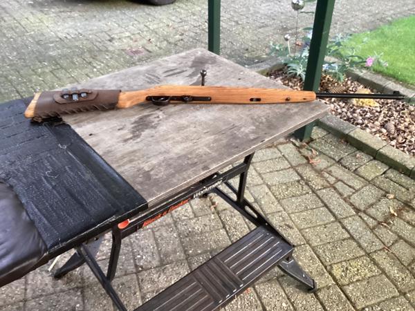 Te koop Haenel 49a  met mooie kolf