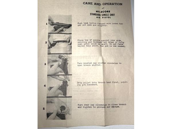 Hy Score luchtbuks met doosje