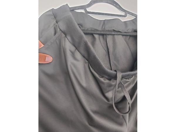 2 delige heren set Los Angeles zwart wit 3XL