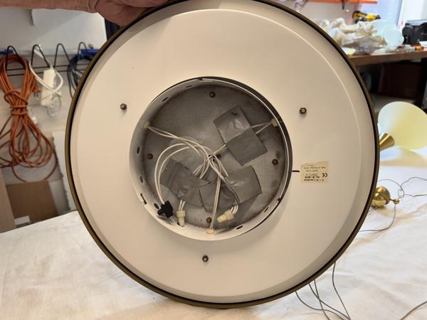 Lamp met Alabaster kelken