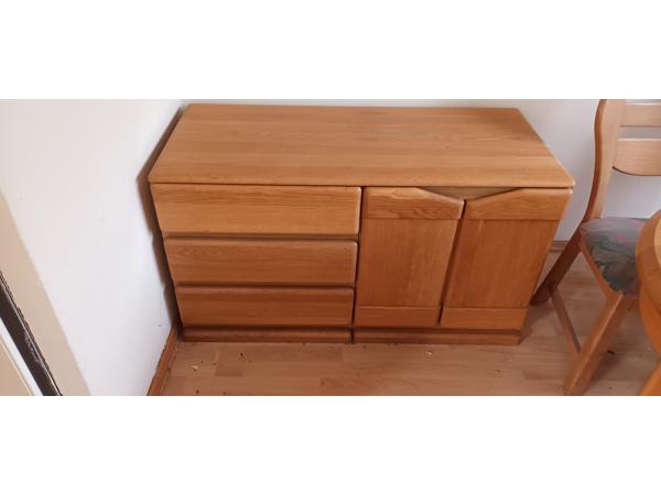 Blank eiken dressoir