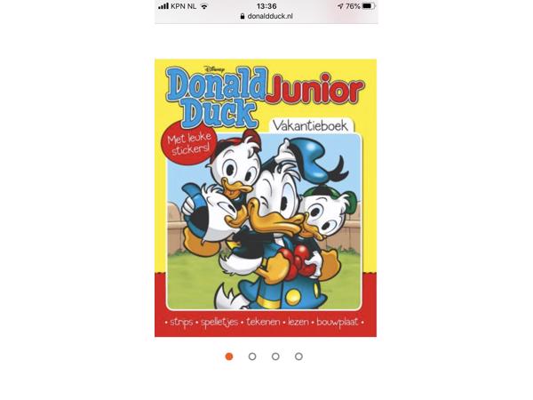 Gevraagd: Donald Duck Junior