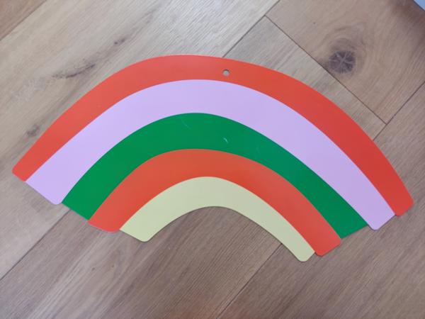 Magneetbord regenboog x2