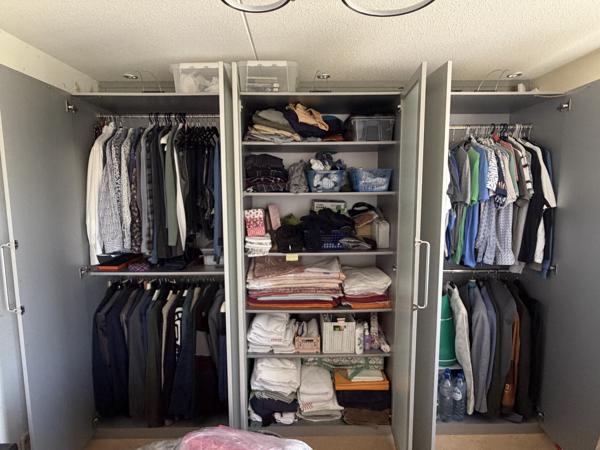 Kastcombinatie: 3 kledingkasten van 1 meter breed