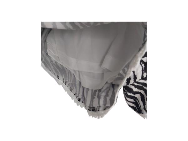 Playsuit zebra print en kant M
