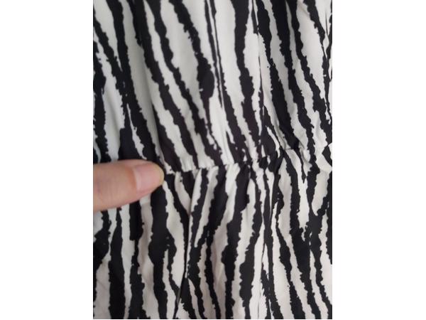 Playsuit zebra print en kant M