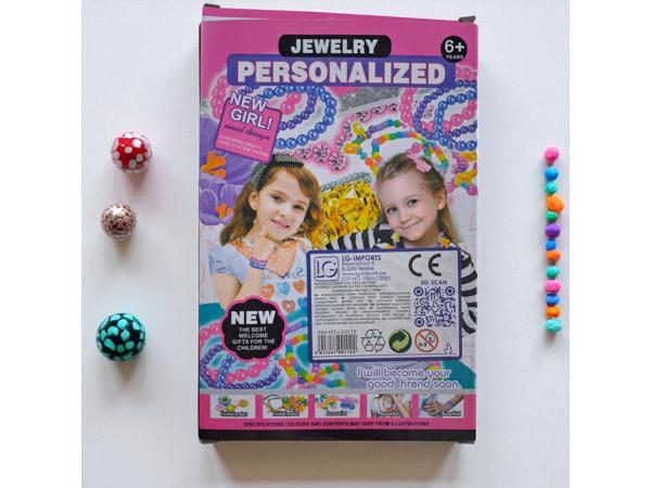 Maak je eigen armband roze doos vanaf 6 jaar