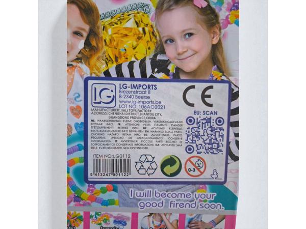 Maak je eigen armband roze doos vanaf 6 jaar