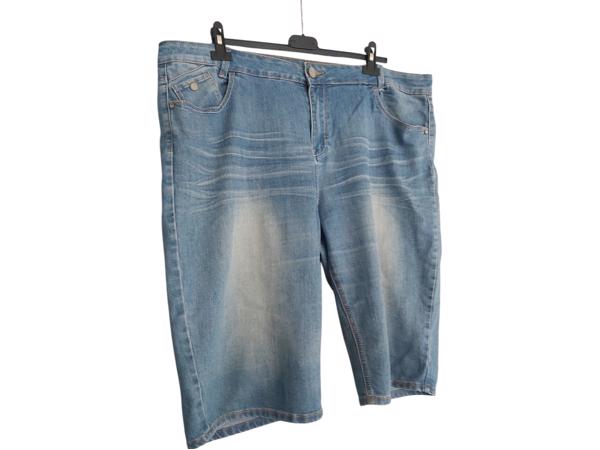 Fitt jeans korte spijkerbroek 4XL/48