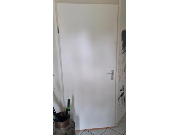 Opdekdeuren wit
