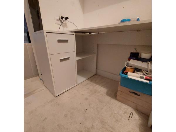 Hoekbureau wit