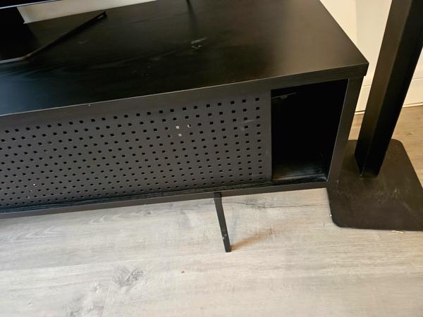 Tv kast zwart, goede staat
