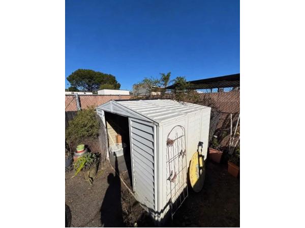 Metalen tuinhuis in uitstekende start, zonder lekkages