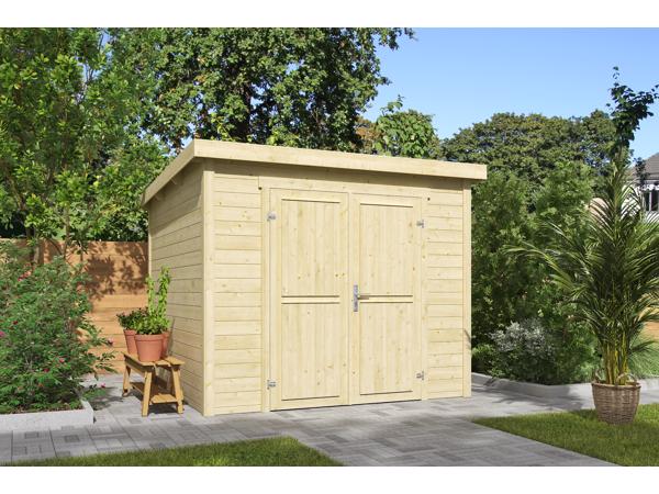 Blokhut Mila 250x250 Onbehandeld vuren