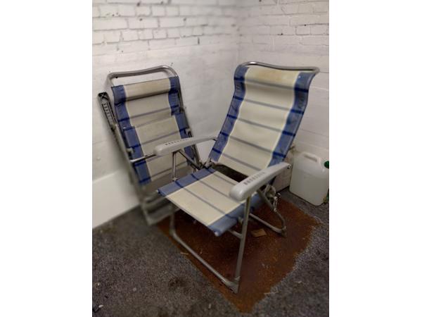 relaxstoel + 2 Tuinstoelen