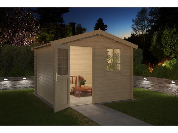 Blokhut Nina 275x275 Onbehandeld vuren