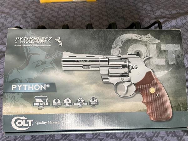 Colt Phyton 357 / CO2 / 4,5 mm / chrome