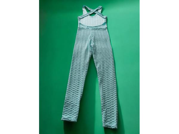 Holala sport jumpsuit mintgroen S/M 36/38