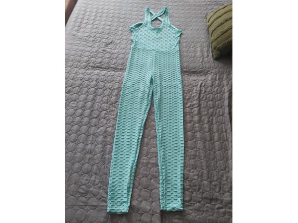 Holala sport jumpsuit mintgroen S/M 36/38