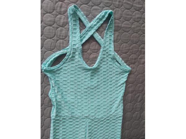 Holala sport jumpsuit mintgroen S/M 36/38