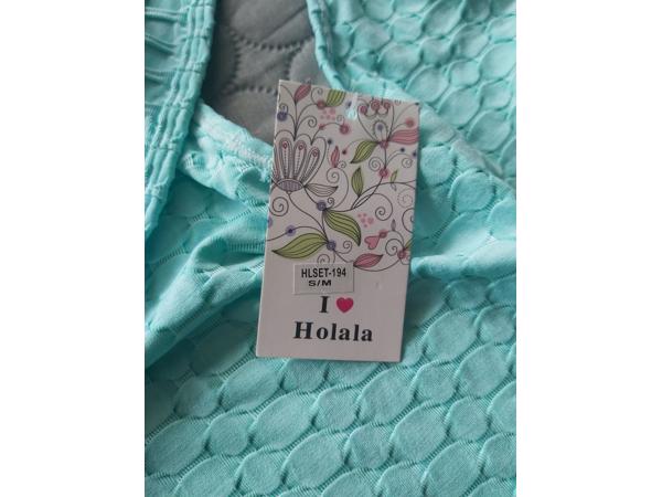 Holala sport jumpsuit mintgroen S/M 36/38