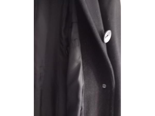 Zwarte manteljas van Gerry Weber mt 42