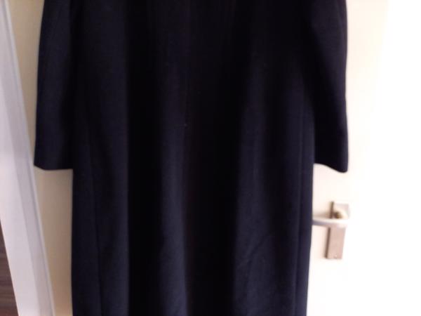 Zwarte manteljas van Gerry Weber mt 42