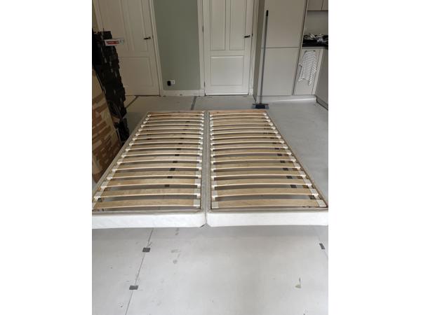 boxspring met lattenbodem