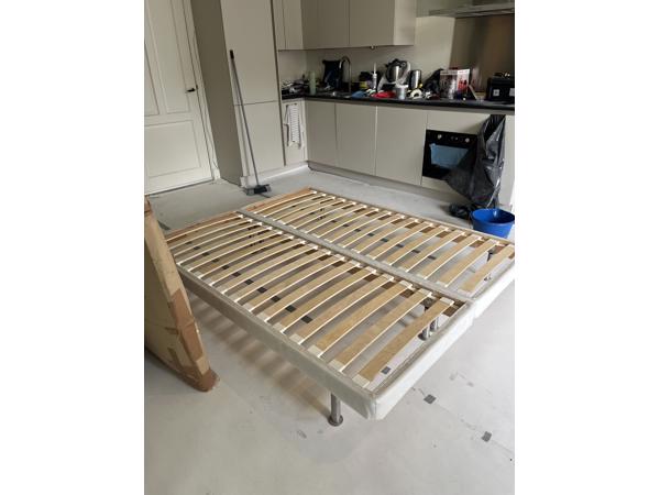 boxspring met lattenbodem