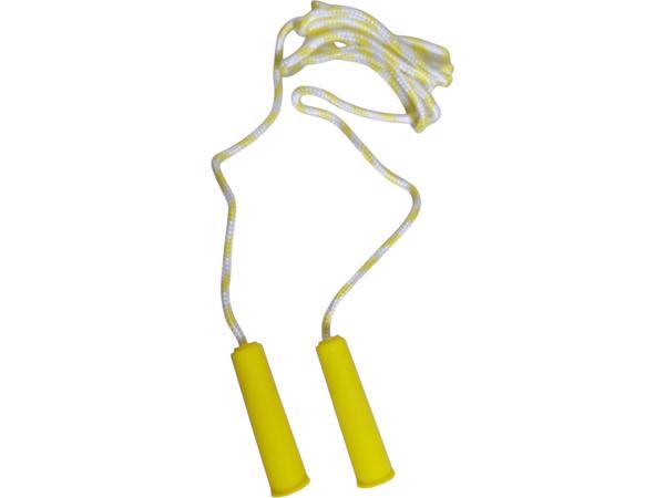 Fun toys springtouw geel lengte 2.20M