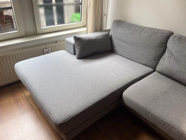 Wehkamp Torino chaise longue bank grijs