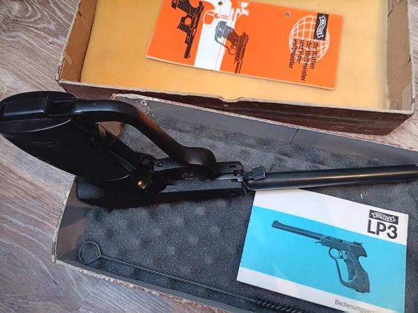 Walther LP3 vintage boxed