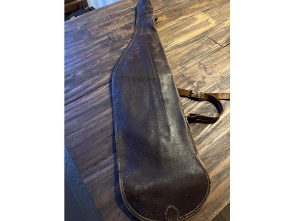 Foudraal leer bruin vintage