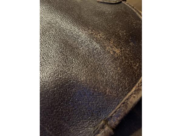 Foudraal leer bruin vintage