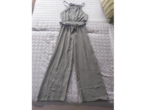 Just me jumpsuit khaki one size 36/38/40