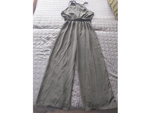 Just me jumpsuit khaki one size 36/38/40