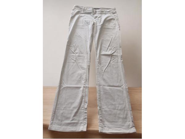 Dromedar Crème witte zomer broek extra lang maat 31/L