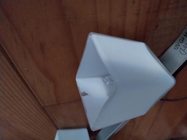 Designlamp met 6 matglazen kapjes