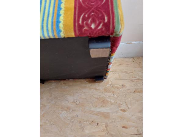 vierkante poef in meerdere kleuren