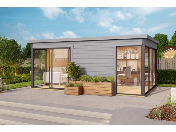 NIEUW Luxe blokhut Domeo 3
