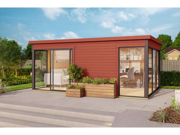 NIEUW Luxe blokhut Domeo 3