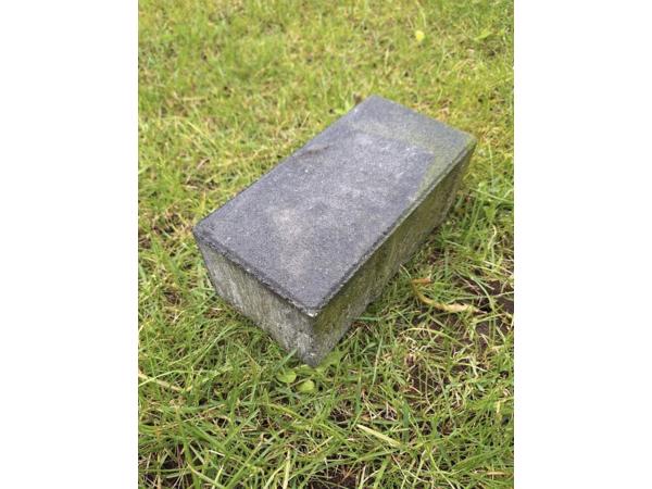 Blauwe terras/oprit klinkers, ruim 5 m2