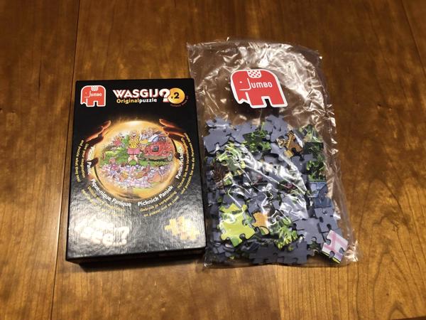 Wasgij original puzzel 150 stukjes picknick paniek