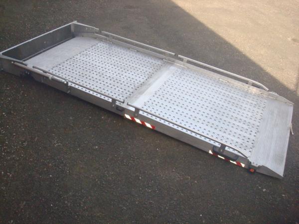 Oprijplaat Altec 250x100 Rampe Scootmobiel Rolstoel