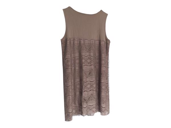 Stretchy jurk met kant 44/46 XXL/XXXL