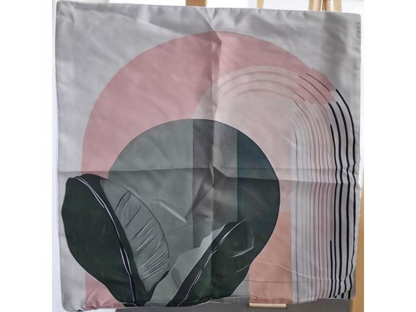 Set van 4 kussenhoezen bohemian groen roze 45x45cm