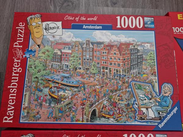 Legpuzzels 1000 stukjes Ravensburger en De Puzzelman