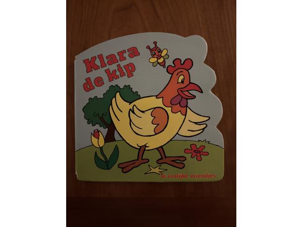 Kartonboek Klara de Kip ( vrolijke vriendjes )