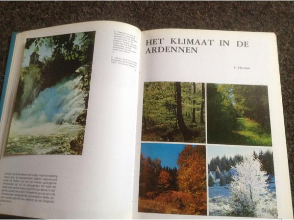 Boek NATUUR en het KLIMAAT en het plantenleed in heel België